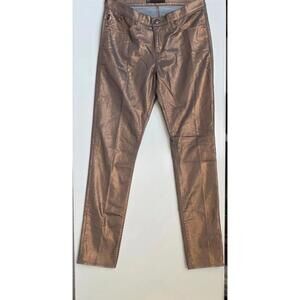 Rock & Republic Jeans Womens - Berlin Gold Bronze Foil Skinny Jeans